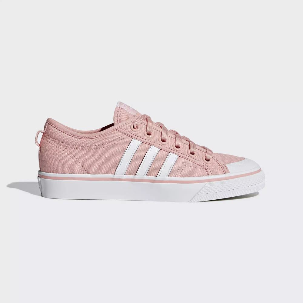 Adidas Nizza Tenis Rosas Para Mujer (MX-37288)